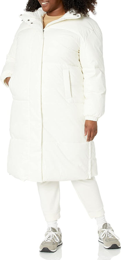 Women's Oversized Long Puffer Jacket (Available in Plus Size)