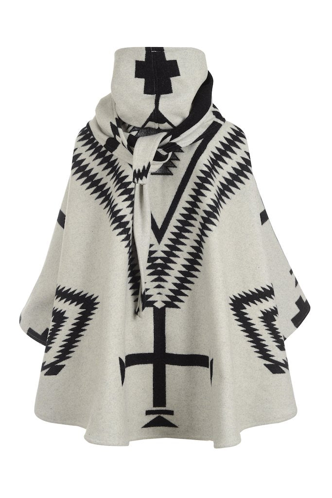 Los Ojos Mid-Length Cloak