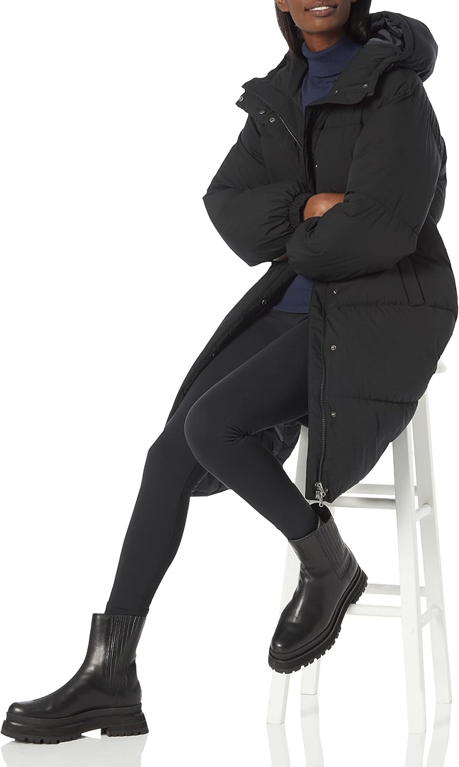 Women's Oversized Long Puffer Jacket (Available in Plus Size)