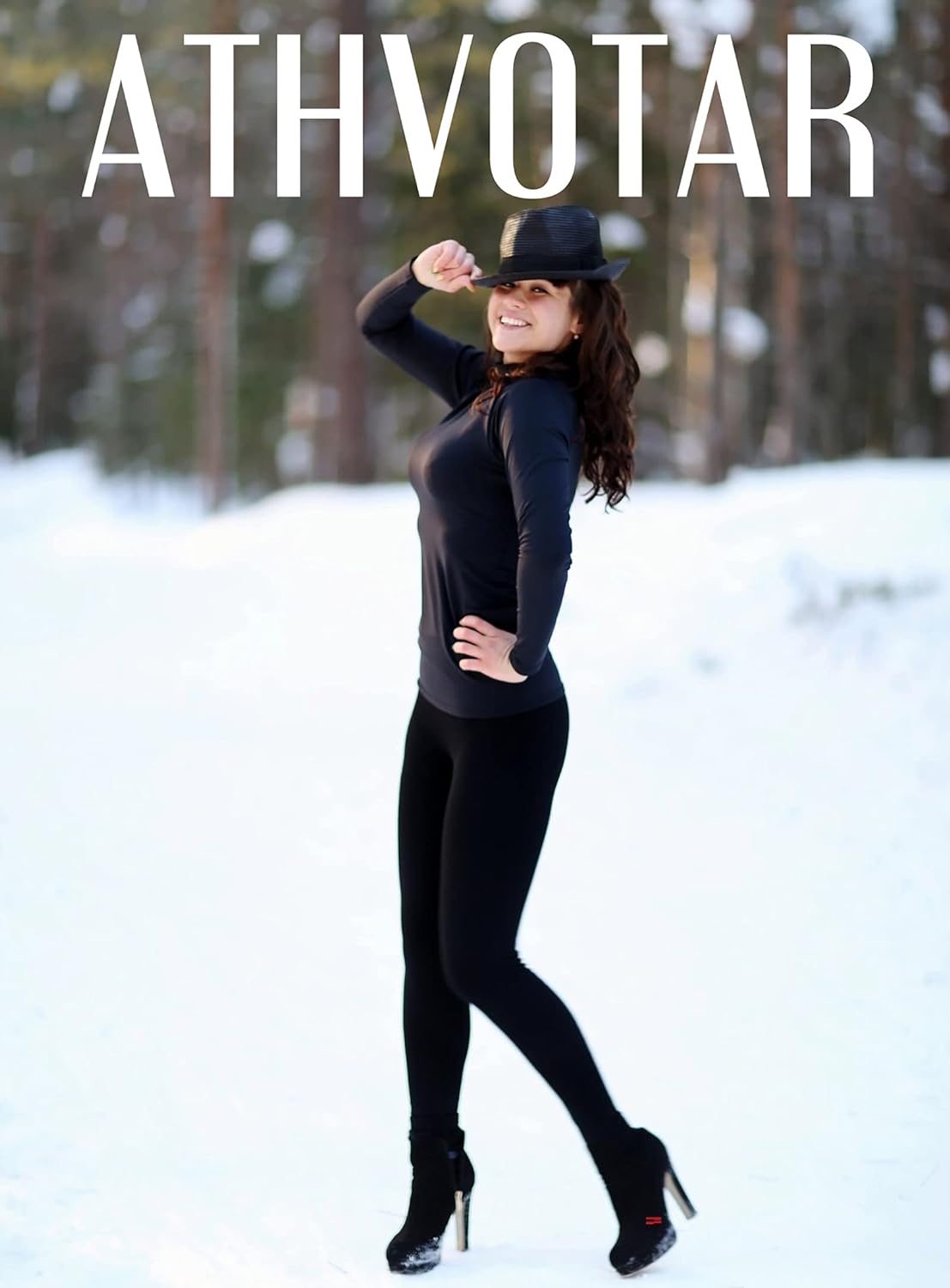 Fleece Lined Winter Warm Leggings for Women Thick Thermal Velvet Tights