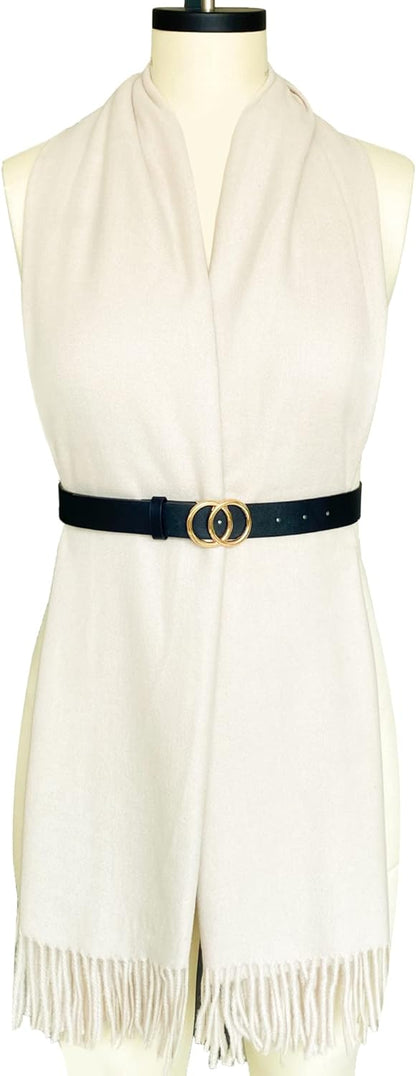 Women's Shawl Wrap Poncho Ruana Cape Open Front Cardigan Shawls for Fall Winter