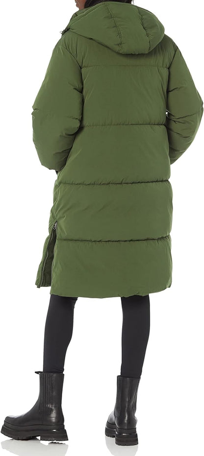 Women's Oversized Long Puffer Jacket (Available in Plus Size)