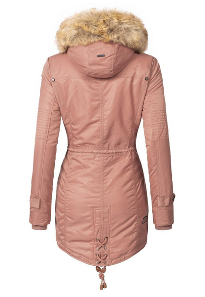 Women's padded parka coat Pink