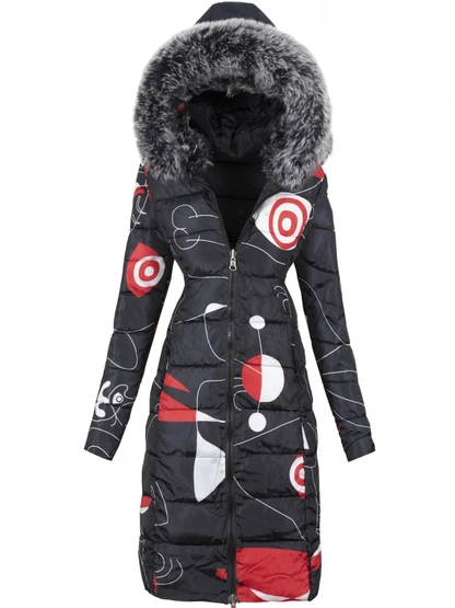 DOUBLE SIDED WINTER COAT SHARMAIN black