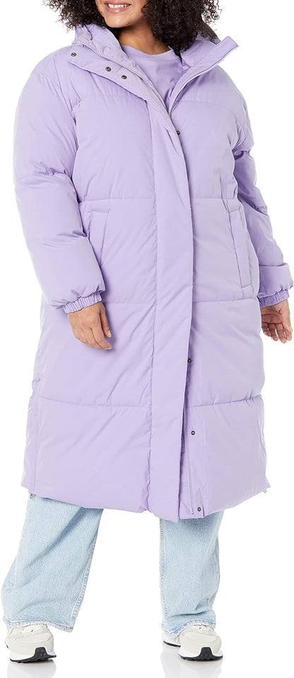 Women's Oversized Long Puffer Jacket (Available in Plus Size)