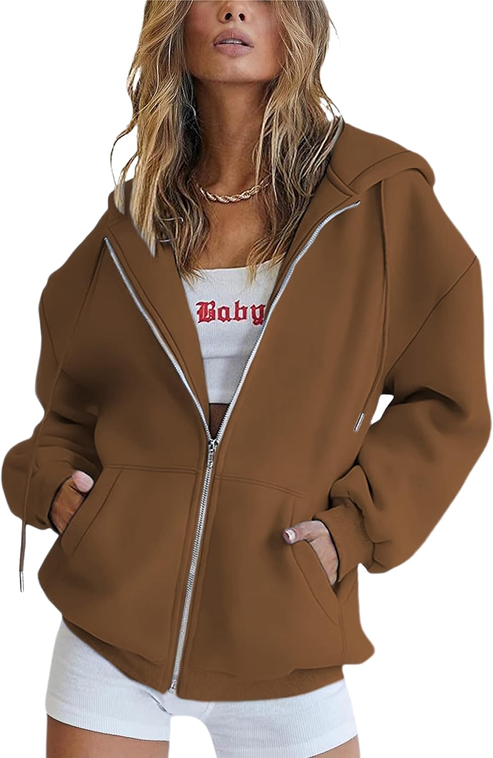 Women's Winter Hoodies Pullover Sherpa Fleece Warm Heavyweight Sweatshirt