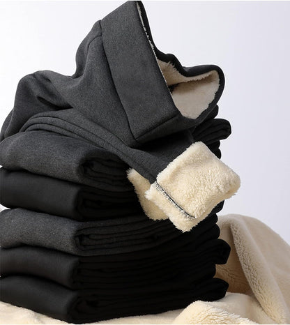 Women's Winter Warm Athletic Sweatpants Sherpa Lined Joggers Fleece Pants