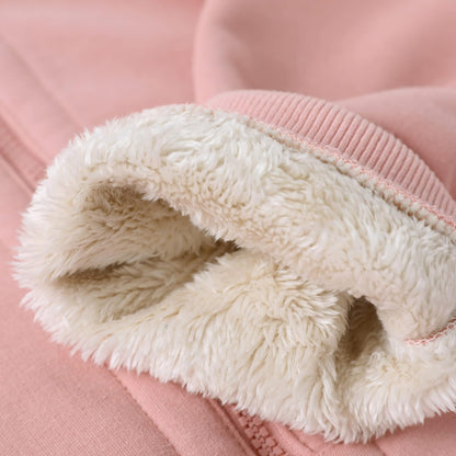 Women's Winter Hoodies Pullover Sherpa Fleece Warm Heavyweight Sweatshirt