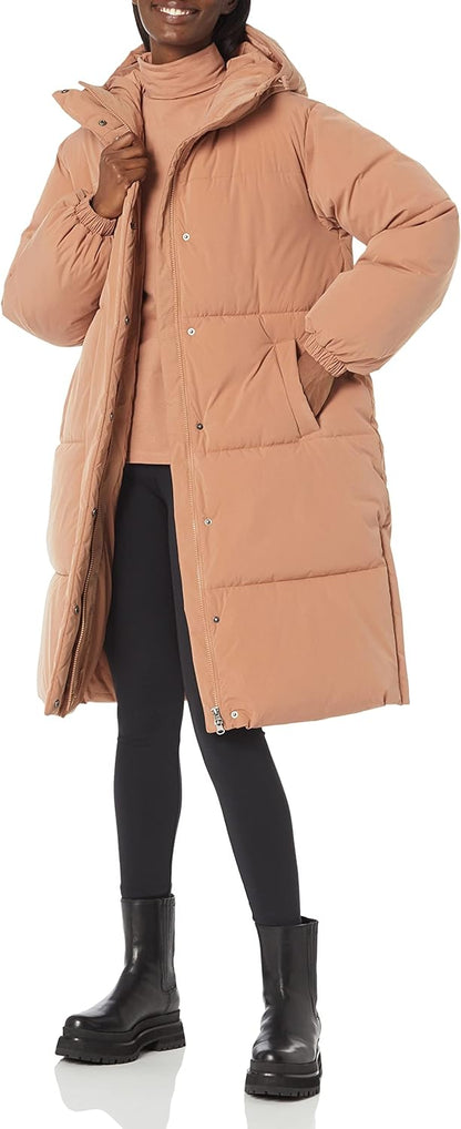 Women's Oversized Long Puffer Jacket (Available in Plus Size)