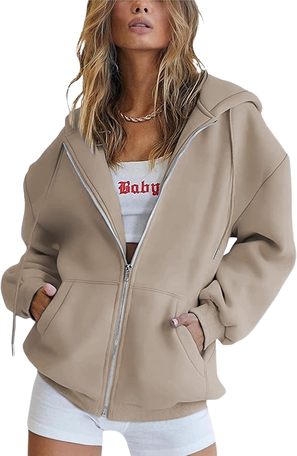 Women's Winter Hoodies Pullover Sherpa Fleece Warm Heavyweight Sweatshirt