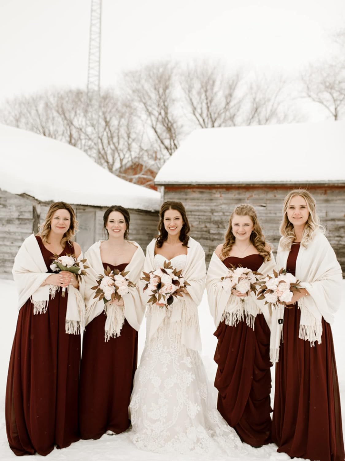 Women's Shawl Wrap Poncho Ruana Cape Open Front Cardigan Shawls for Fall Winter