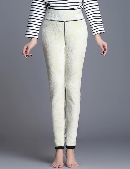 Women's Winter Warm Athletic Sweatpants Sherpa Lined Joggers Fleece Pants