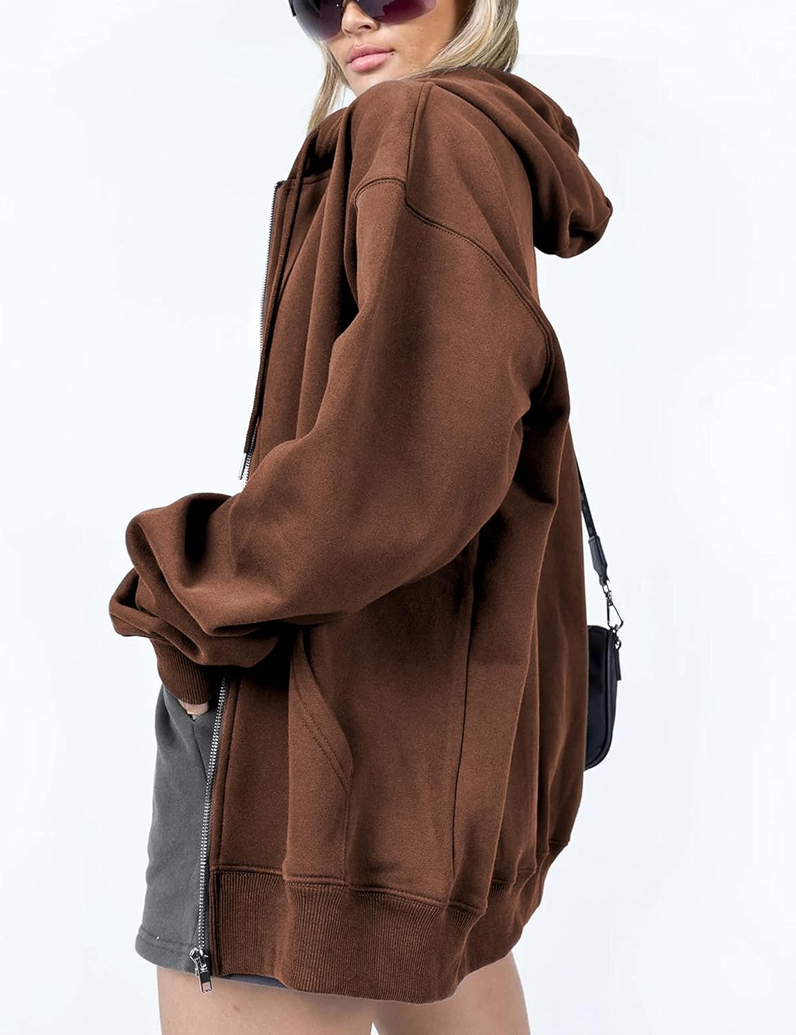 Women's Winter Hoodies Pullover Sherpa Fleece Warm Heavyweight Sweatshirt