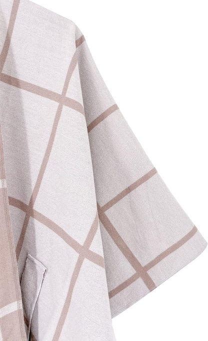 Women's Shawl Wrap Poncho Ruana Cape Open Front Cardigan Shawls for Fall Winter