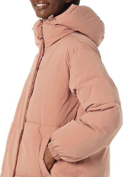 Women's Oversized Long Puffer Jacket (Available in Plus Size)