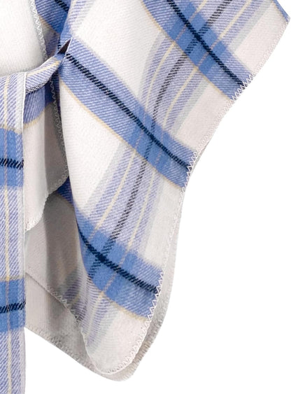 Women's Shawl Wrap Poncho Ruana Cape Open Front Cardigan Shawls for Fall Winter