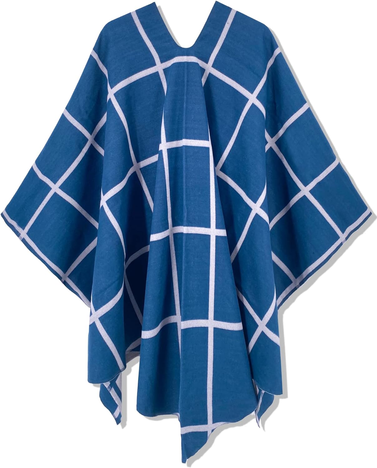 Women's Shawl Wrap Poncho Ruana Cape Open Front Cardigan Shawls for Fall Winter