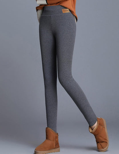 Women's Winter Warm Athletic Sweatpants Sherpa Lined Joggers Fleece Pants