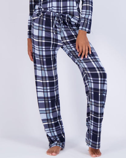 2 Pack: Women’s Pajama Set Super-Soft Short & Long Sleeve Top With Pants (Available In Plus Size)