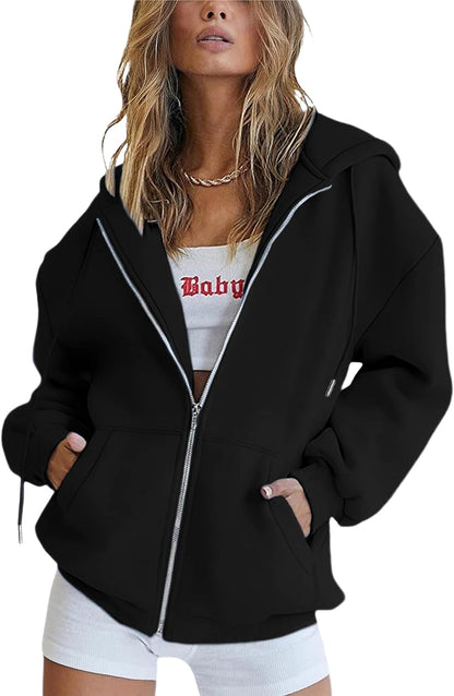 Women's Winter Hoodies Pullover Sherpa Fleece Warm Heavyweight Sweatshirt