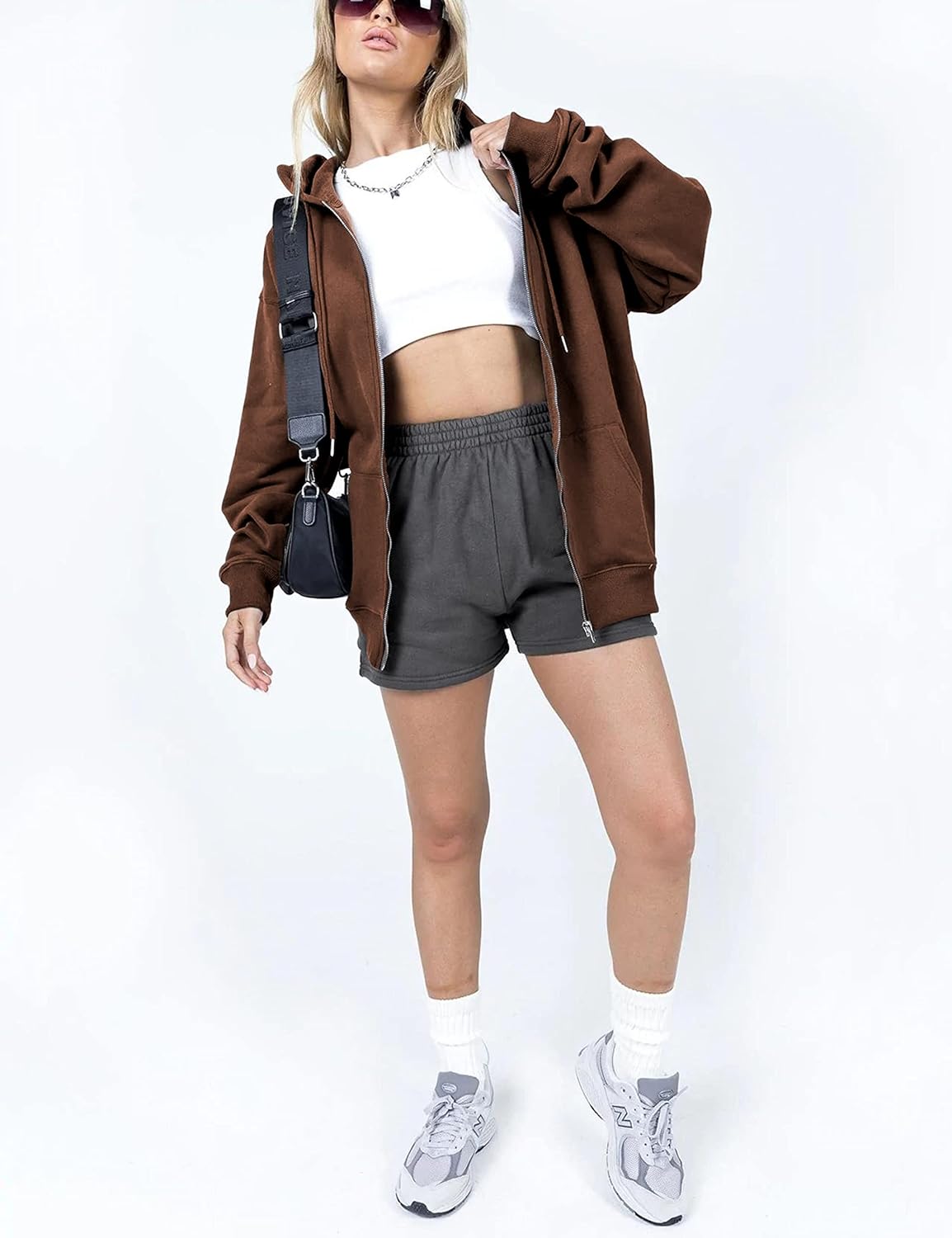 Women's Winter Hoodies Pullover Sherpa Fleece Warm Heavyweight Sweatshirt