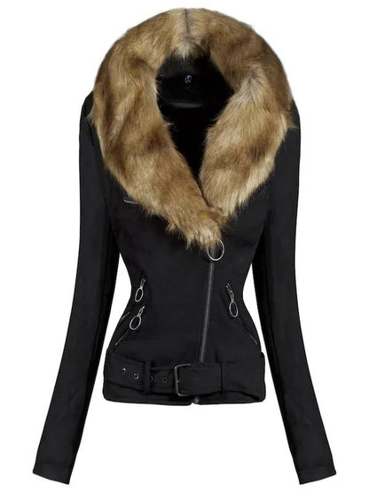 LEATHER JACKET JOZY black