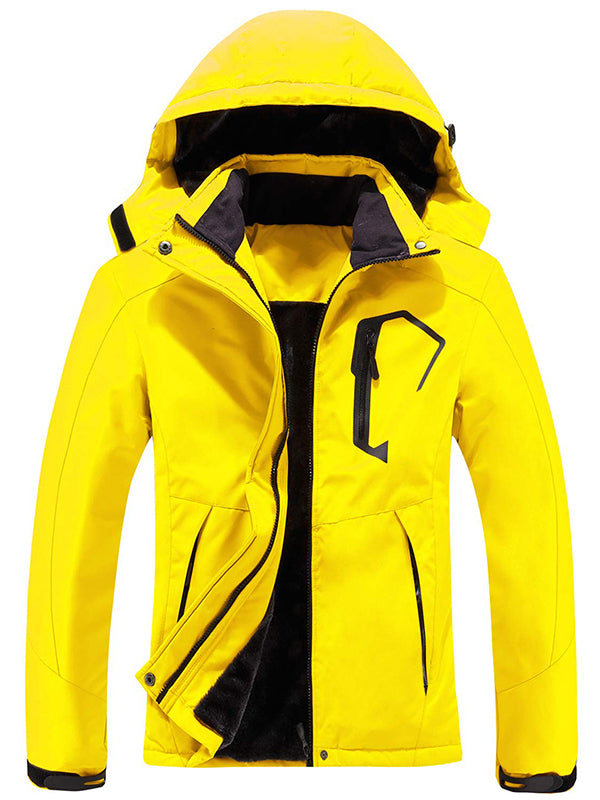Women's waterproof winter warm ski jacket