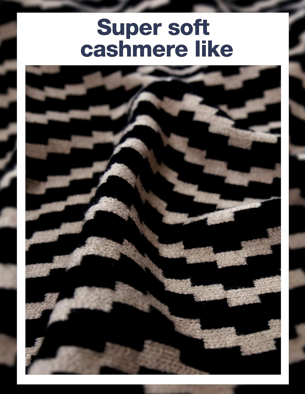 Womens Large Cross Front Poncho Sweater Wrap Topper Knitted Elegant Shawls Cape for Fall Winter