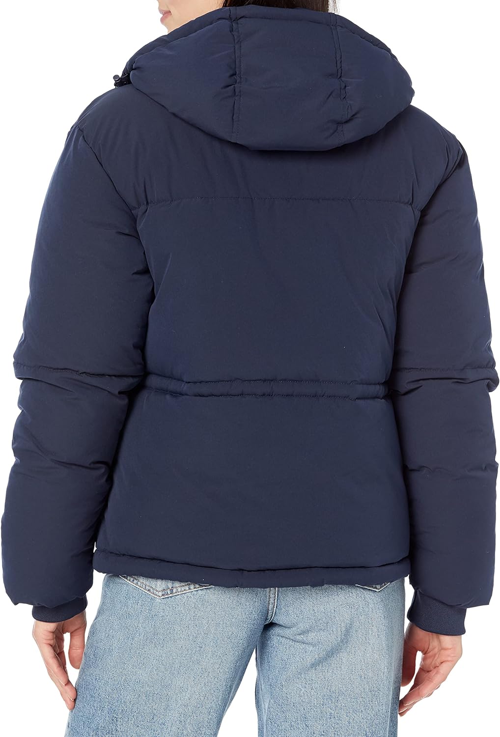 Women's Short Waisted Puffer Jacket (Available in Plus Size)