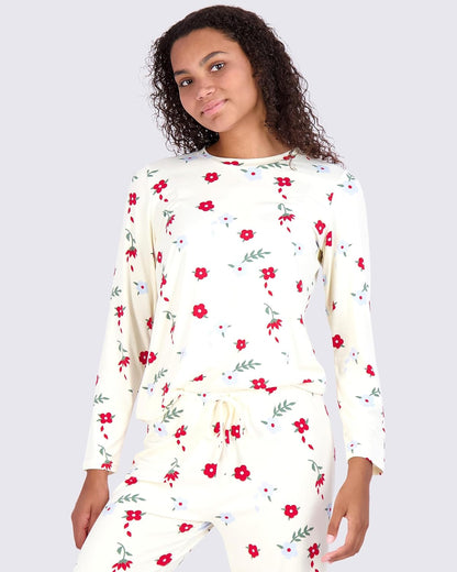 Real Essentials 2 Pack: Women’s Pajama Set Super-Soft Short & Long Sleeve Top With Pants (Available In Plus Size)