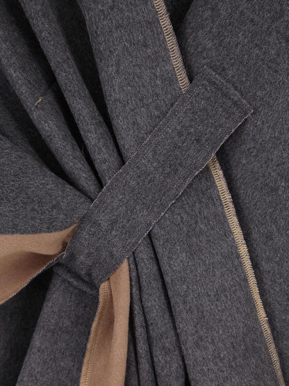 Women's Shawl Wrap Poncho Ruana Cape Open Front Cardigan Shawls for Fall Winter