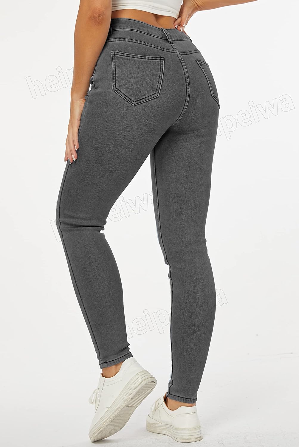 Women's Winter Fleece Lined Sherpa Thermal Skinny Pants Casual Warm Trousers