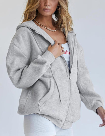 Women's Winter Hoodies Pullover Sherpa Fleece Warm Heavyweight Sweatshirt