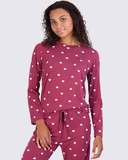 Real Essentials 2 Pack: Women’s Pajama Set Super-Soft Short & Long Sleeve Top With Pants (Available In Plus Size)