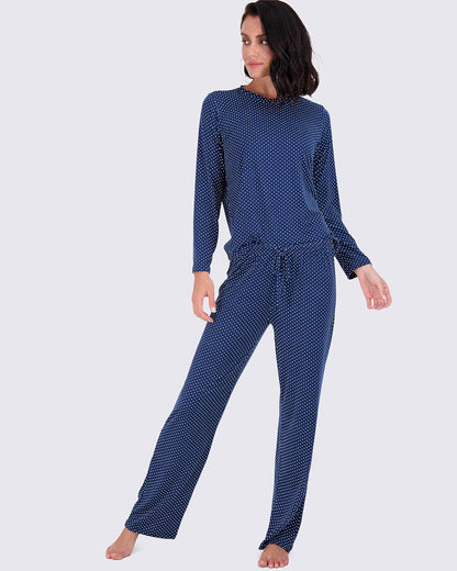 Real Essentials 2 Pack: Women’s Pajama Set Super-Soft Short & Long Sleeve Top With Pants (Available In Plus Size)