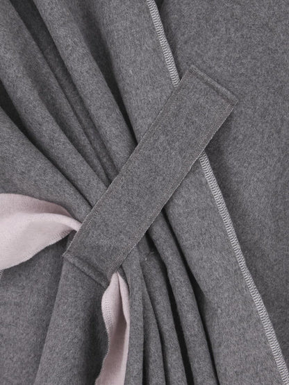 Women's Shawl Wrap Poncho Ruana Cape Open Front Cardigan Shawls for Fall Winter