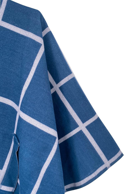 Women's Shawl Wrap Poncho Ruana Cape Open Front Cardigan Shawls for Fall Winter