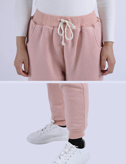 Women's Winter Warm Athletic Sweatpants Sherpa Lined Joggers Fleece Pants