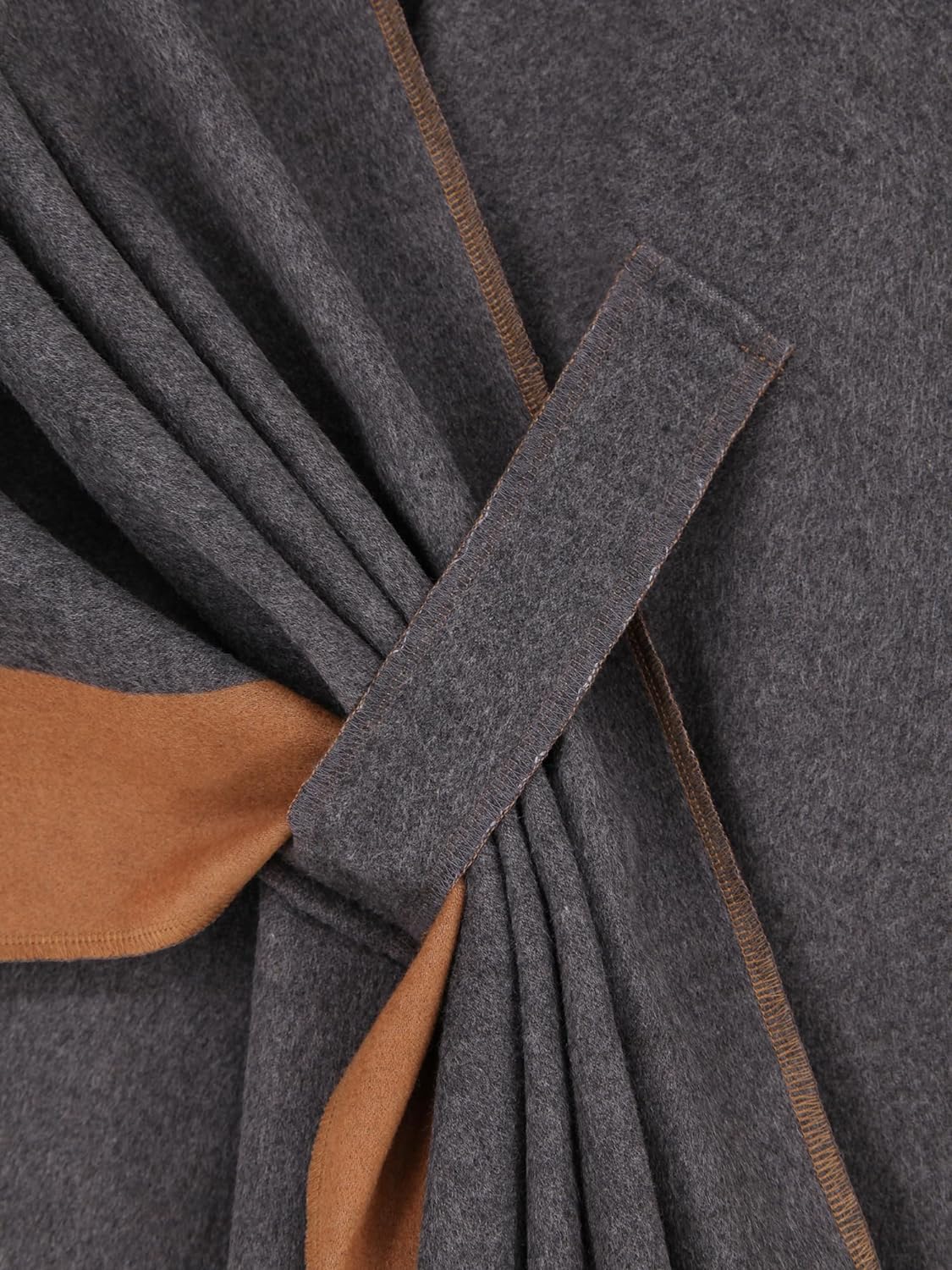 Women's Shawl Wrap Poncho Ruana Cape Open Front Cardigan Shawls for Fall Winter