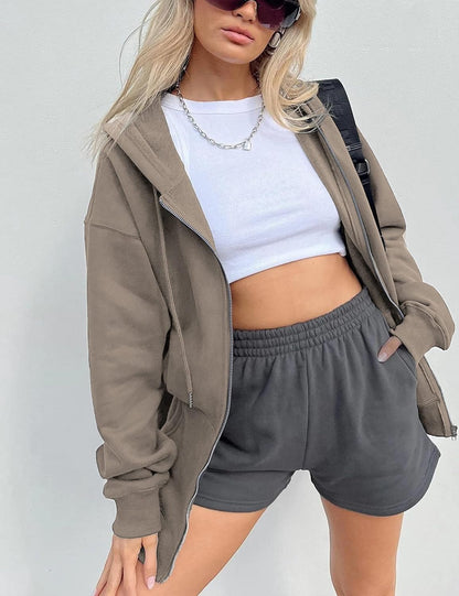 Women's Winter Hoodies Pullover Sherpa Fleece Warm Heavyweight Sweatshirt