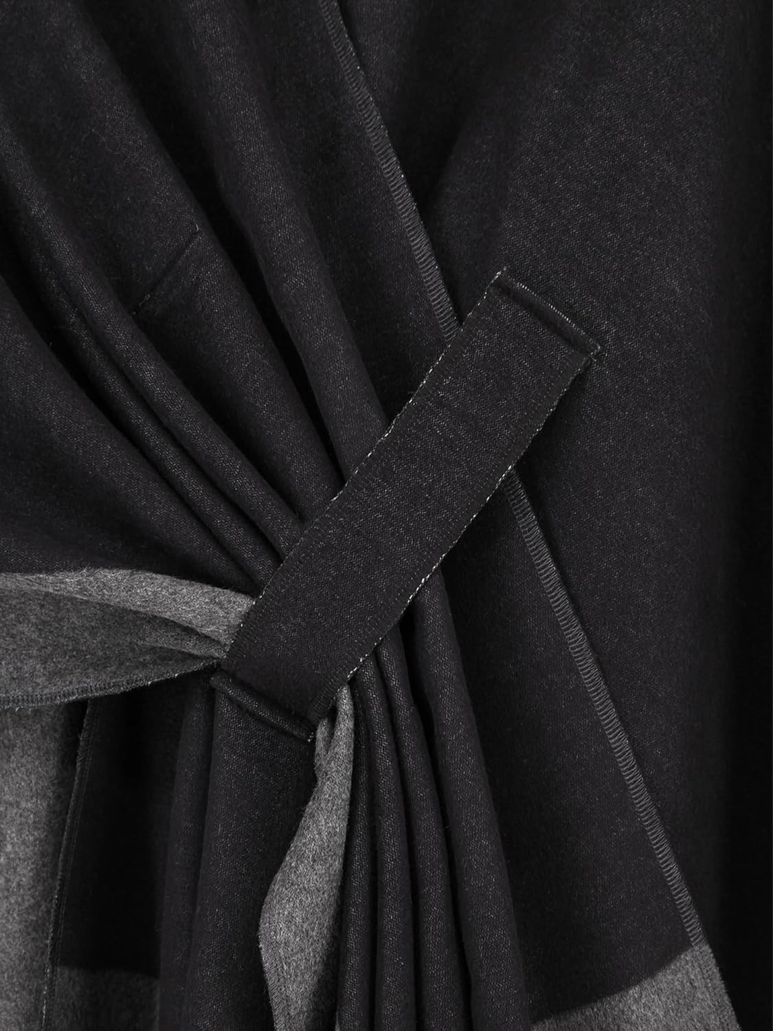 Women's Shawl Wrap Poncho Ruana Cape Open Front Cardigan Shawls for Fall Winter