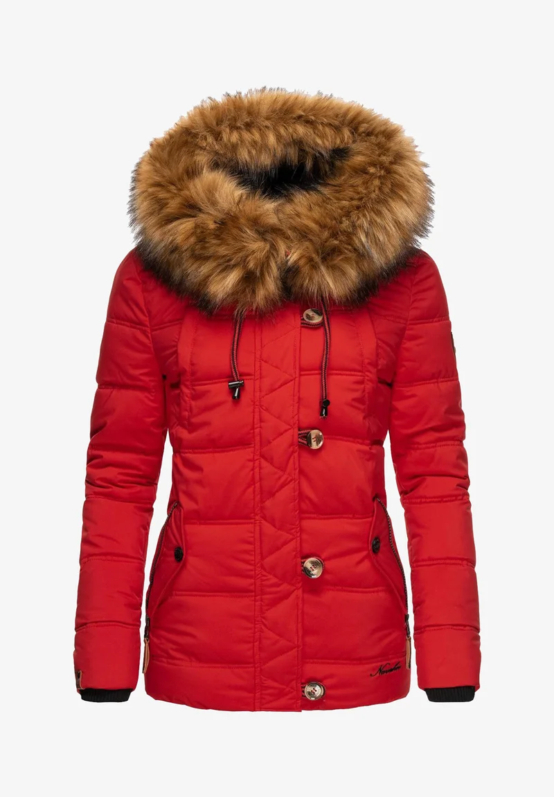 Women's windproof padded jacket Orange