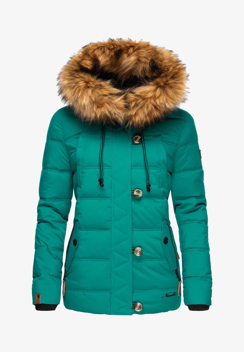 Women's windproof padded jacket Orange