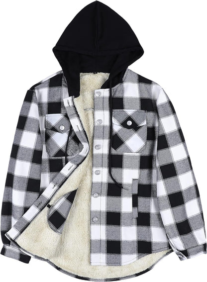 Women's Winter Hoodies Pullover Sherpa Fleece Warm Heavyweight Sweatshirt