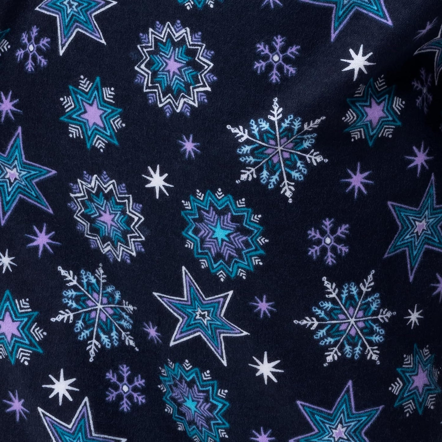 Fruit of the Loom Women's Waffle V-Neck Top and Flannel Pant Sleep Set