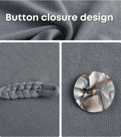 Womens Large Cross Front Poncho Sweater Wrap Topper Knitted Elegant Shawls Cape for Fall Winter