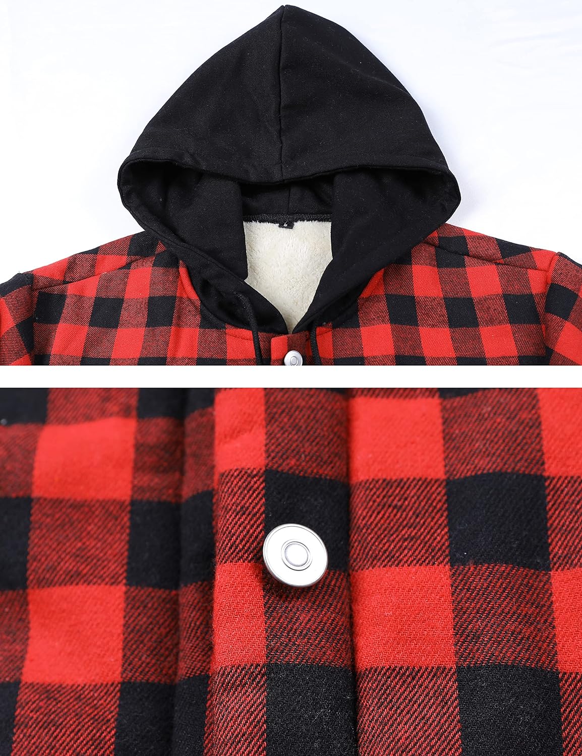 Women's Winter Hoodies Pullover Sherpa Fleece Warm Heavyweight Sweatshirt