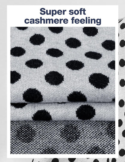 Womens Large Cross Front Poncho Sweater Wrap Topper Knitted Elegant Shawls Cape for Fall Winter