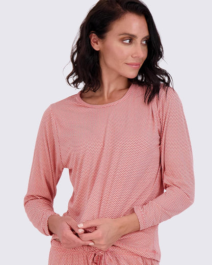 Real Essentials 2 Pack: Women’s Pajama Set Super-Soft Short & Long Sleeve Top With Pants (Available In Plus Size)