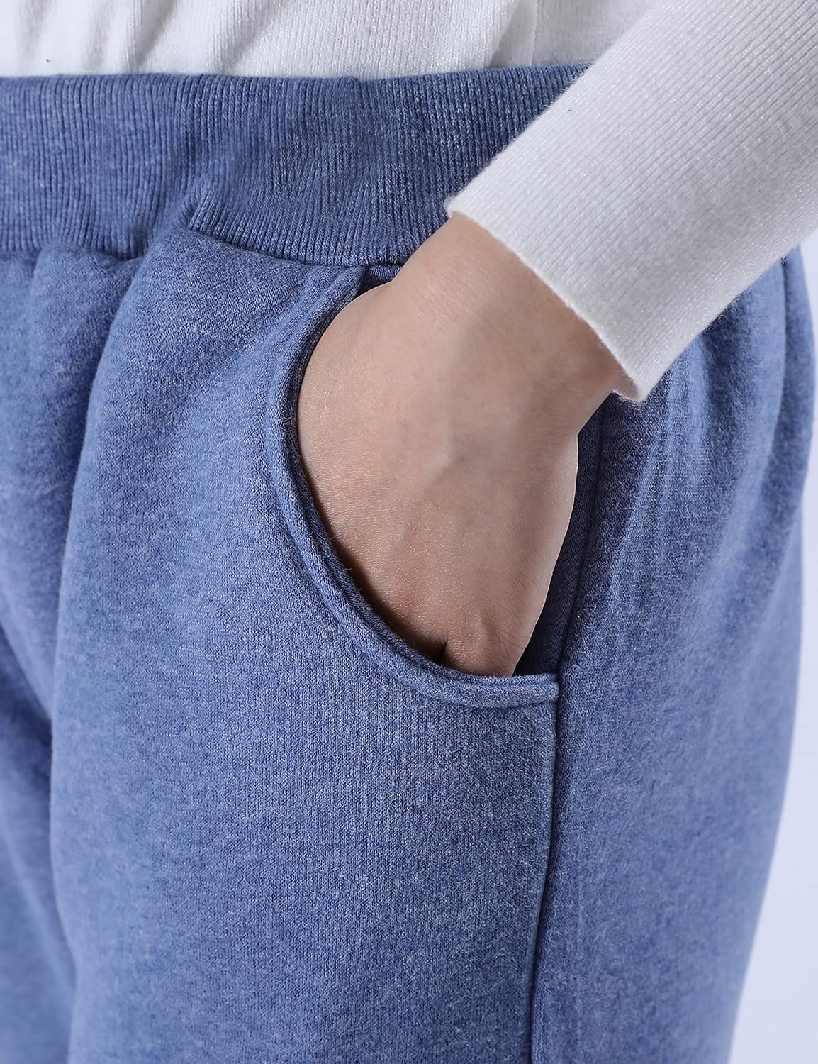 Women's Winter Warm Athletic Sweatpants Sherpa Lined Joggers Fleece Pants